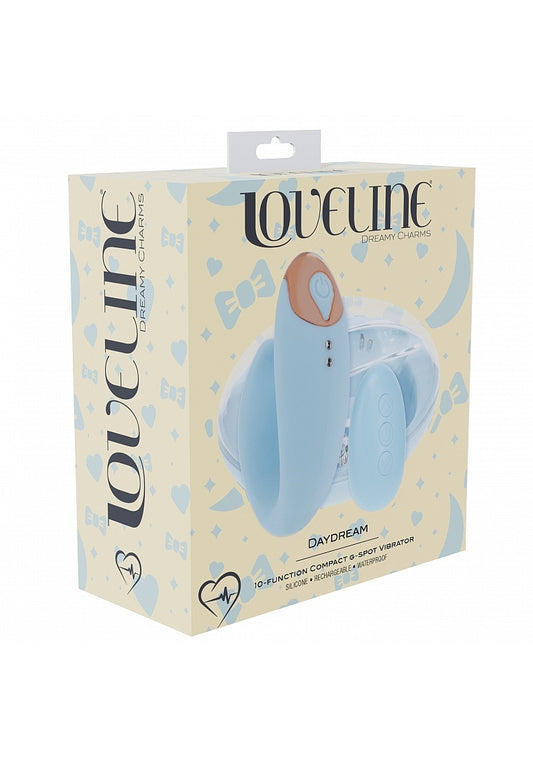 Shots Toys | LOVELINE Daydream - Remote Control 2in1 G-Spot and Clitoral Vibrator - Blue