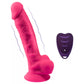 Adrien Lastic Silexd 8" Model 1 Remote Control LRS Vibrating Dildo Pink