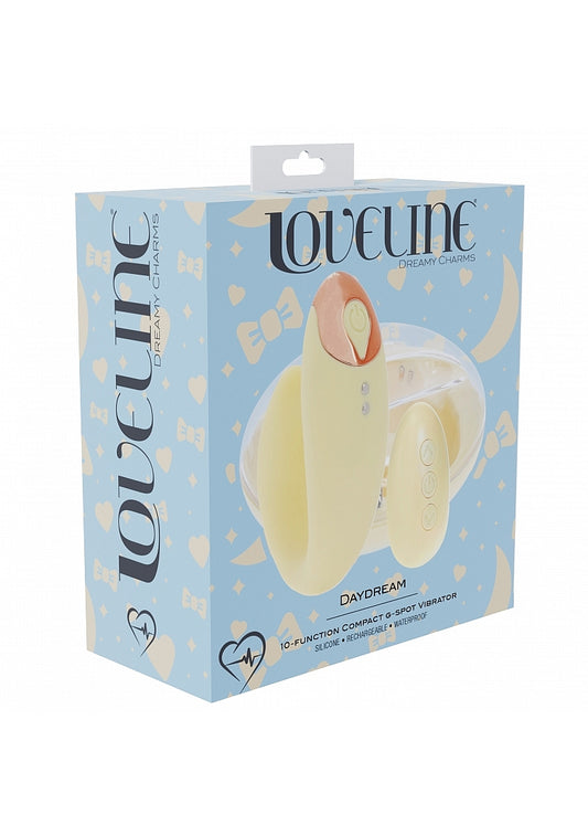 Shots Toys | LOVELINE Daydream - Remote Control 2in1 G-Spot and Clitoral Vibrator - Yellow