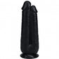 Shots Toys | REALROCK - Two in One 7"/8" Realistic Dildo - Black