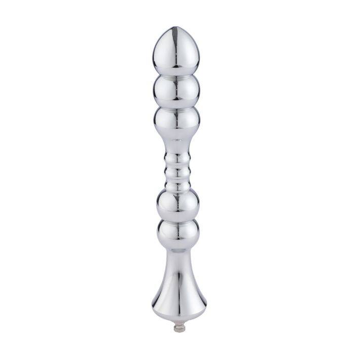 Hismith 8.2" Smooth Aluminium Beaded Anal Dildo (KlicLok)