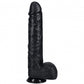 Shots Toys | REALROCK - Realistic Extra Long Dildo with Balls 13" / 33cm - Black