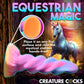 Creature Cocks Moon Rider Glow-in-the-Dark Unicorn Dildo