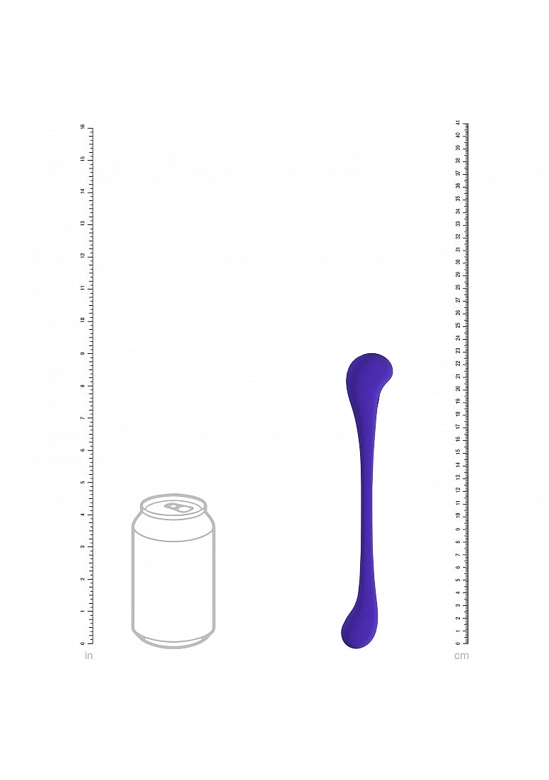 Shots Toys | LOVELINE FlexEase - Remote Controlled Flexible Dual Ended Vibrator - Purple