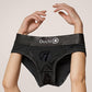 Shots Toys | OUCH! Vibrating Strap-on High-Cut Brief - Black - Size M/L