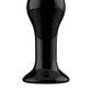 Shots Toys | Globy - Glass Vibrator With Suction Cup and Remote - Black