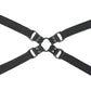 Sportsheets Velvet Noir Adjustable Hog Tie & Cuff Set