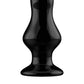 Shots Toys | Missy - Glass Vibrator With Suction Cup and Remote - Black