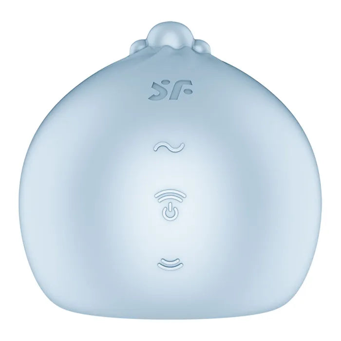 Satisfyer Mochi - Frost Blue Air Pulse Clitoral Stimulator Vibrator