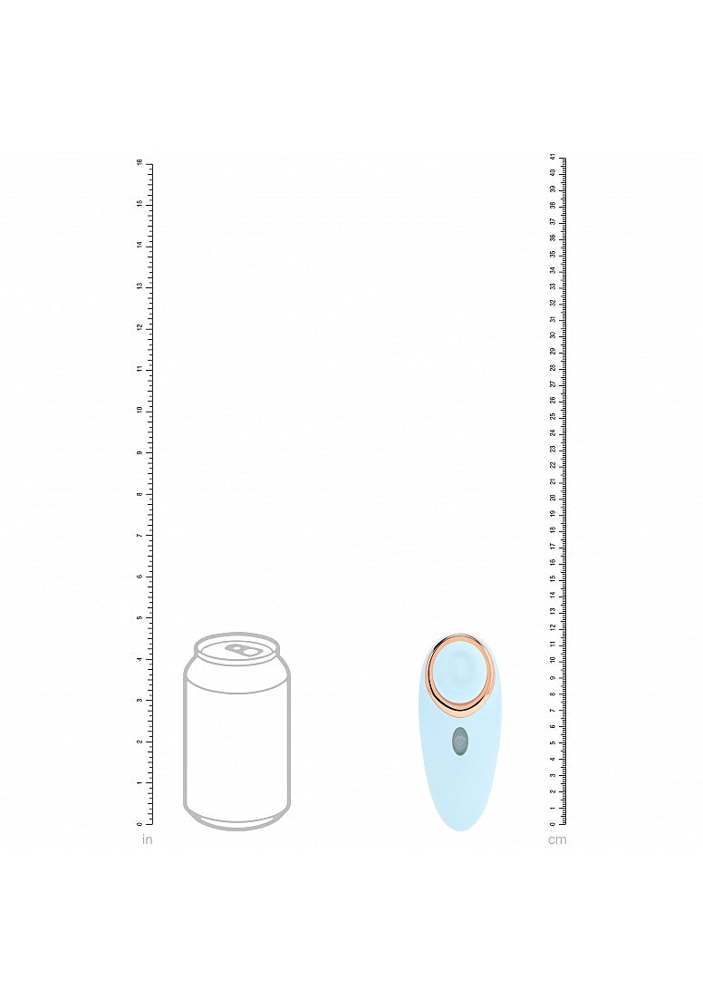 Shots Toys | LOVELINE Aurie - AirTapTech Tapping and Sucking Vibrator - Blue