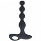 Shots Toys | LEVELZ - Remote Control Beaded Vibrating Silicone Anal Plug - Black