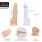 Naked Addiction 9" Thrusting Dildo with Remote - Vanilla