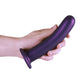 Shots Toys | OUCH! Smooth G-Spot Dildo - 7" / 17 cm - Metallic Purple