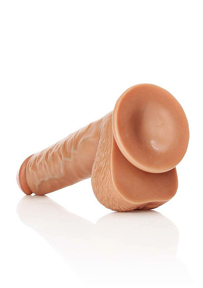 Shots Toys | REALROCK Straight Realistic Dildo with Balls - Tan 25.5cm (10") Dong