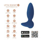Adrien Lastic Little Rocket II + App Vibrator - Vibrating Anal Plug