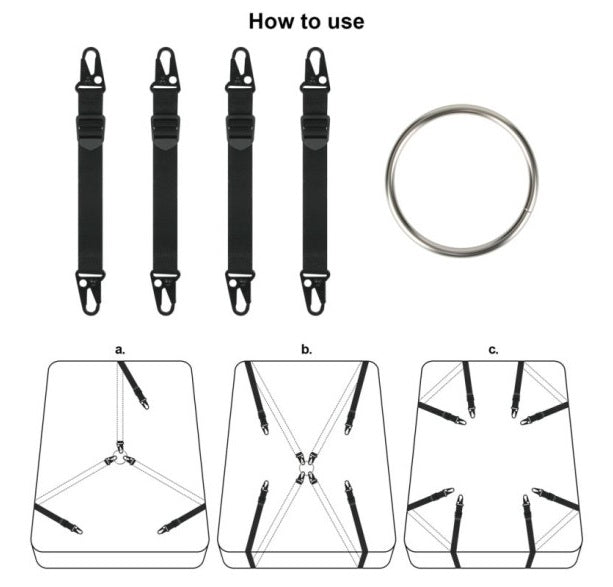 Lovetoy | Rebellion Reign Under Mattress Bed Restraint