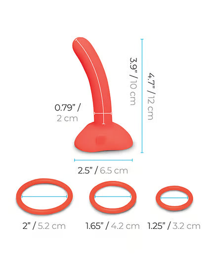 COTR | B-Vibe Beginners Strap-on Harness Set With 5” Silicone Dildo Peg