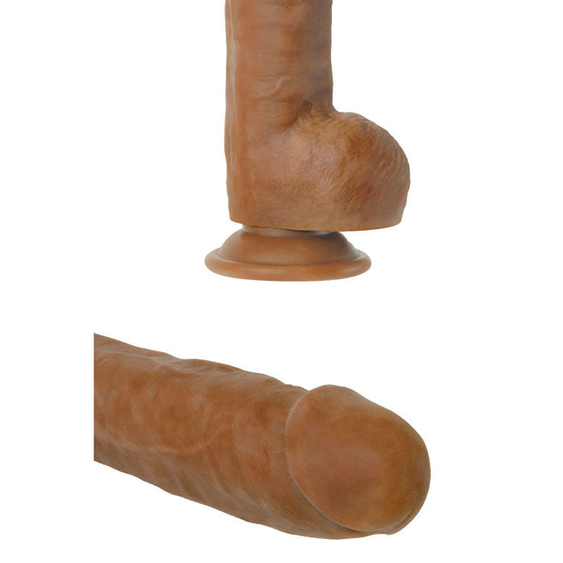 Adam & Eve Adam's Colossal 12" Brown 30.5cm Dildo Dong