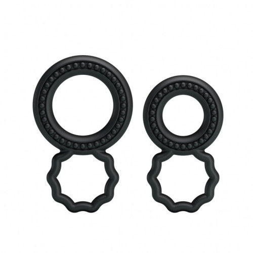 Baile Cock Ring Dual Pack Black