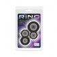 Baile Cock Ring Dual Pack Black