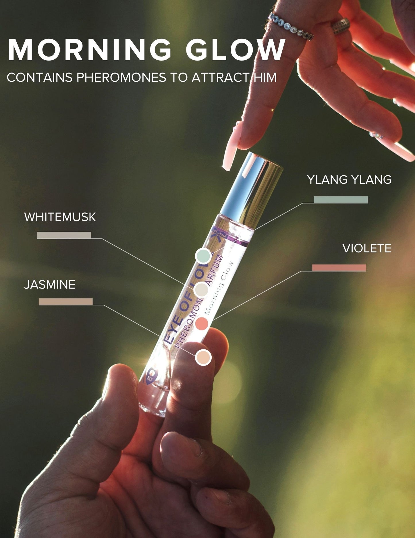 Eye Of Love Pheromone Body Spray Morning Glow Attract Him 10ml