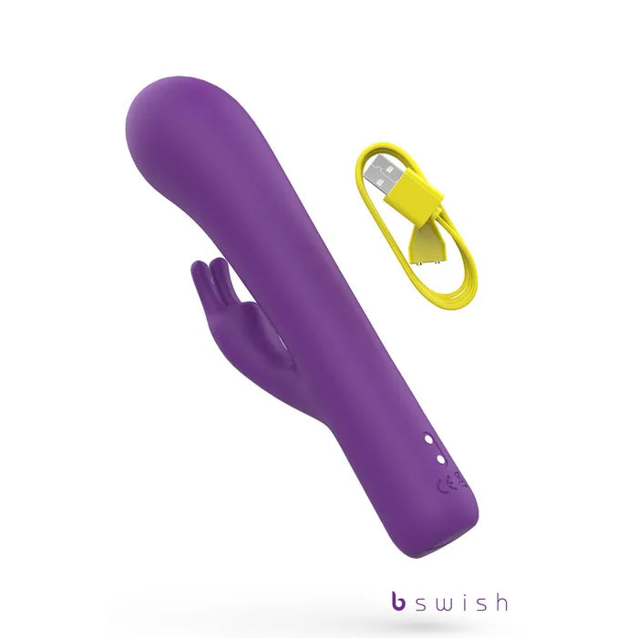B Swish Bswish Bwild Bunny Infinite Deluxe Rabbit Vibrator Purple