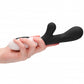 Shots Toys | Luna Artemis Rechargeable 10 Speed Rabbit Vibrator Black