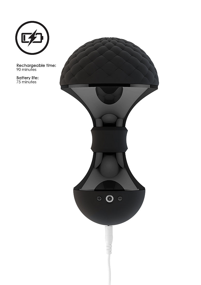Shots Toys | VIVE Enoki Bendable Massager Black