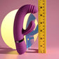 Playboy Pleasure TAP THAT Purple 16.5cm USB Rechargebale Rabbit Vibrator