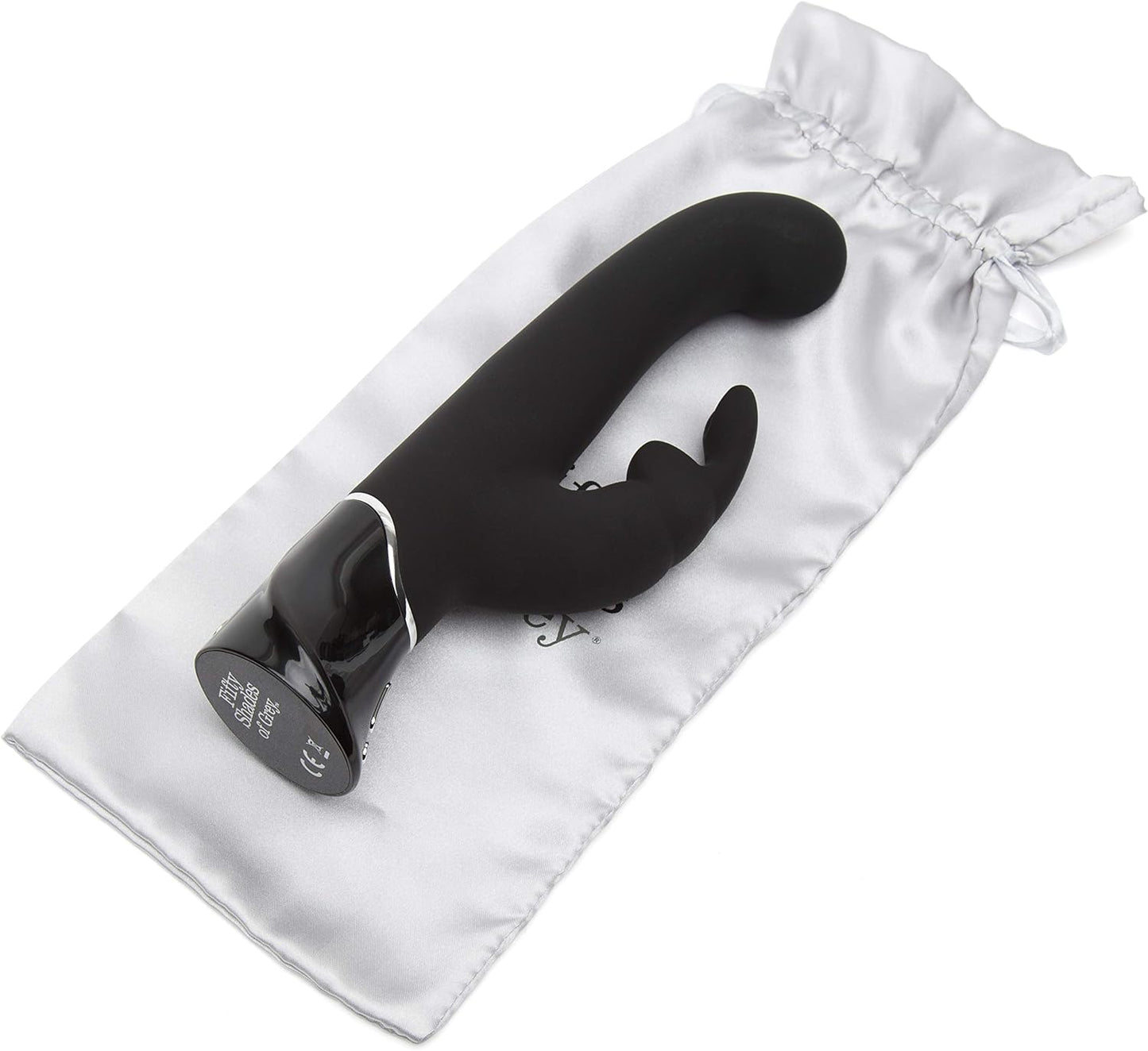 Fifty Shades of Grey Greedy Girl Rechargeable G-Spot Rabbit Vibrator Black