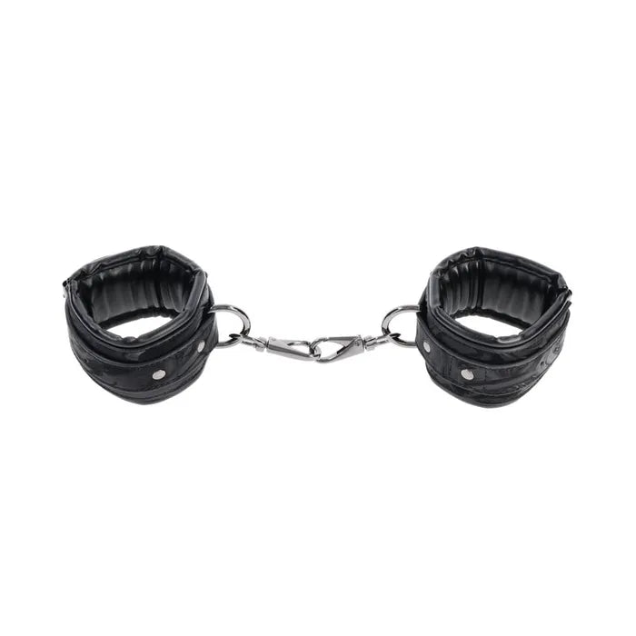 Sportsheets Velvet Noir Handcuffs