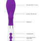 Shots Toys | Luna Achelois Rechargeable 10 Speed Rabbit Vibrator Purple