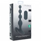 Shots Toys | LEVELZ - Remote Control Beaded Vibrating Silicone Anal Plug - Black