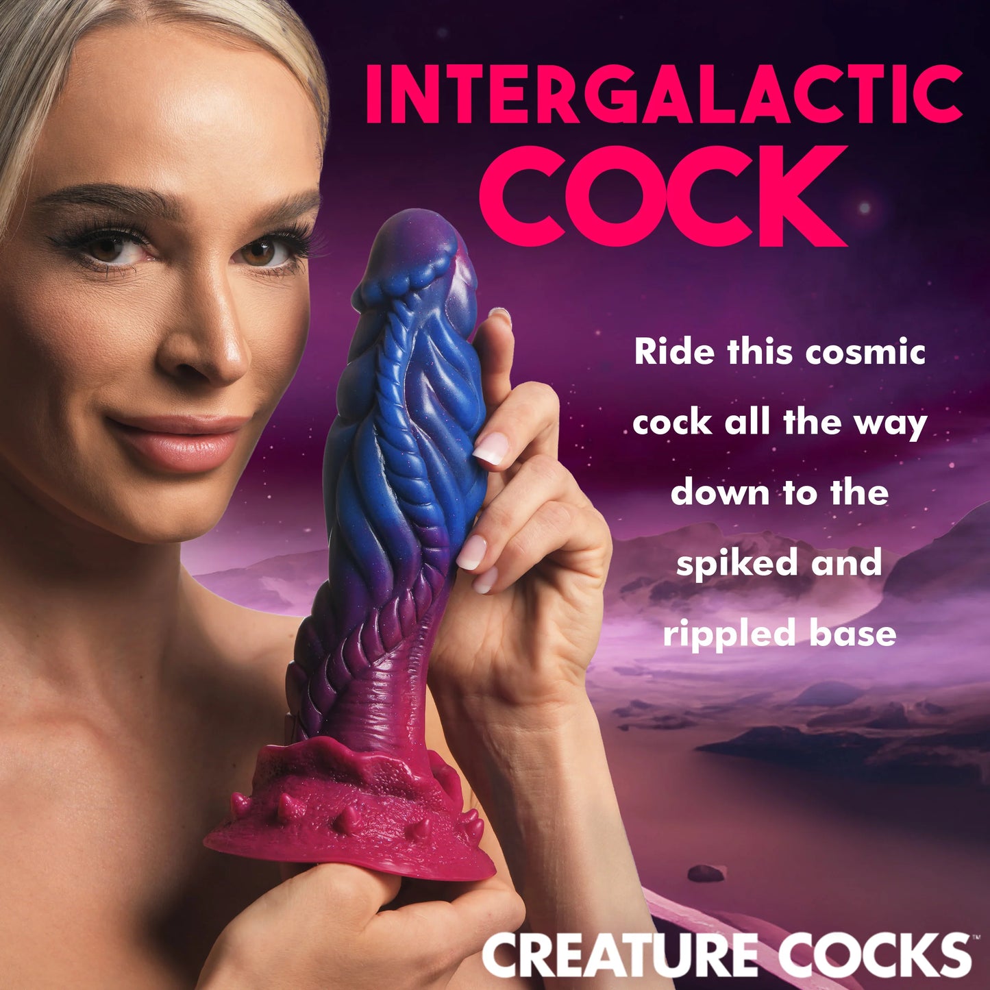 Creature Cocks Intruder Alien Silicone Dildo