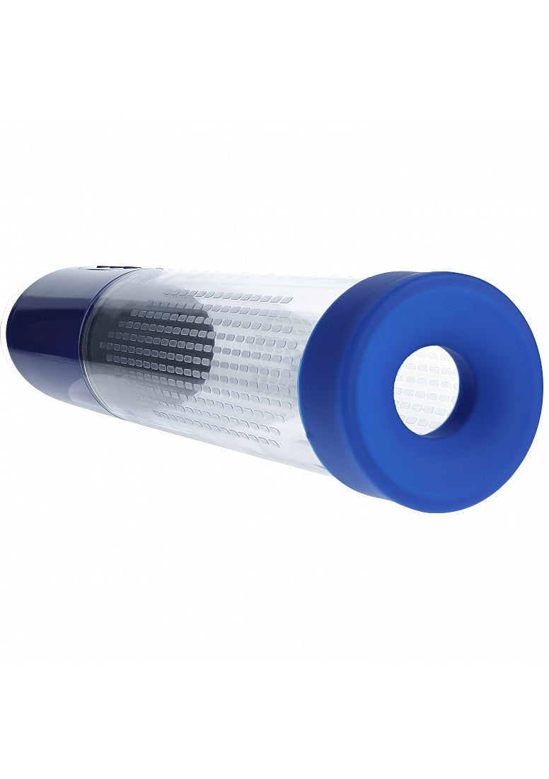 Shots Toys | PUMPED Hyperpump Automatic Pump - Metallic Blue Auto Penis Pump