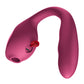 Fun Factory STRONIC PULSE ALLEGRO - Thrusting Vibrator with Air Pulse Stimulator - Wine Red