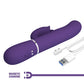 Party Up Alan Licking Thumping Rabbit Vibrator Purple