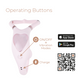 Adrien Lastic Venus Clitoral and G-Spot Stimulator - Double Vibrator (App)