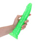 Shots Toys | REALROCK 28cm Slim Glow in the Dark Neon - Green (10") Dildo Dong