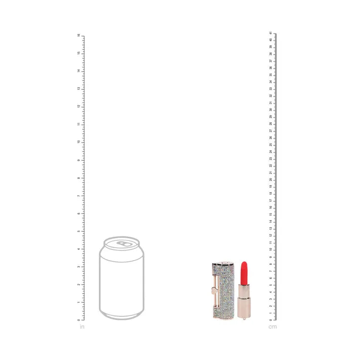 Shot Toys | LOVELINE Diamond Lipstick Vibrator - Red