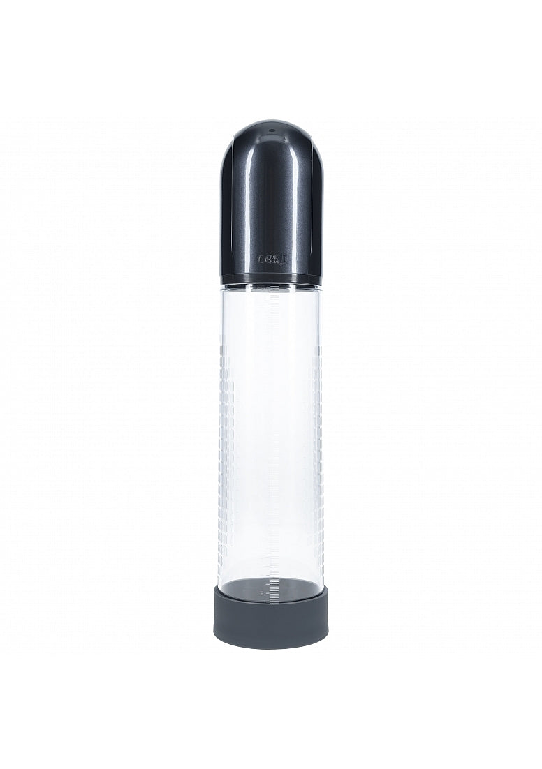 Shots Toys | PUMPED Engage Automatic Penis Pump - Gun Metal Auto Penis Pump