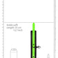 Shots Toys | OUCH! Hand & Ankle Cuffs with Hogtie - Glow in the Dark