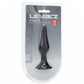 Shots Toys | LEVELZ - Slim Silicone Anal Plug - Small - Black