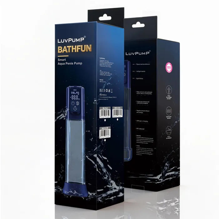 LuvPump Bathfun Smart Aqua Waterproof Automatic Penis Pump