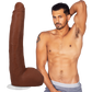 Doc Johnson Signature Cocks - Alex Jones 11" ULTRASKYN Cock Vac-U-Lock Suction Cup Dildo