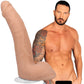 Doc Johnson Signature Cocks - Quinton James 8" ULTRASKYN Cock Vac-U-Lock Suction Cup Dildo