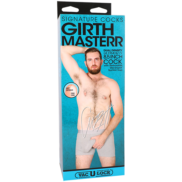 Doc Johnson Signature Cocks - Girthmasterr - 8.5" ULTRASKYN Cock Vac-U-Lock Suction Cup Dildo