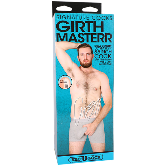 Doc Johnson Signature Cocks - Girthmasterr - 8.5" ULTRASKYN Cock Vac-U-Lock Suction Cup Dildo
