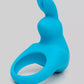 Love Honey Happy Rabbit Rechargeable Cock Ring Blue