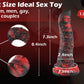 HiSmith 8.4" Monster Anal G-Spot Dildo with Suction Cup